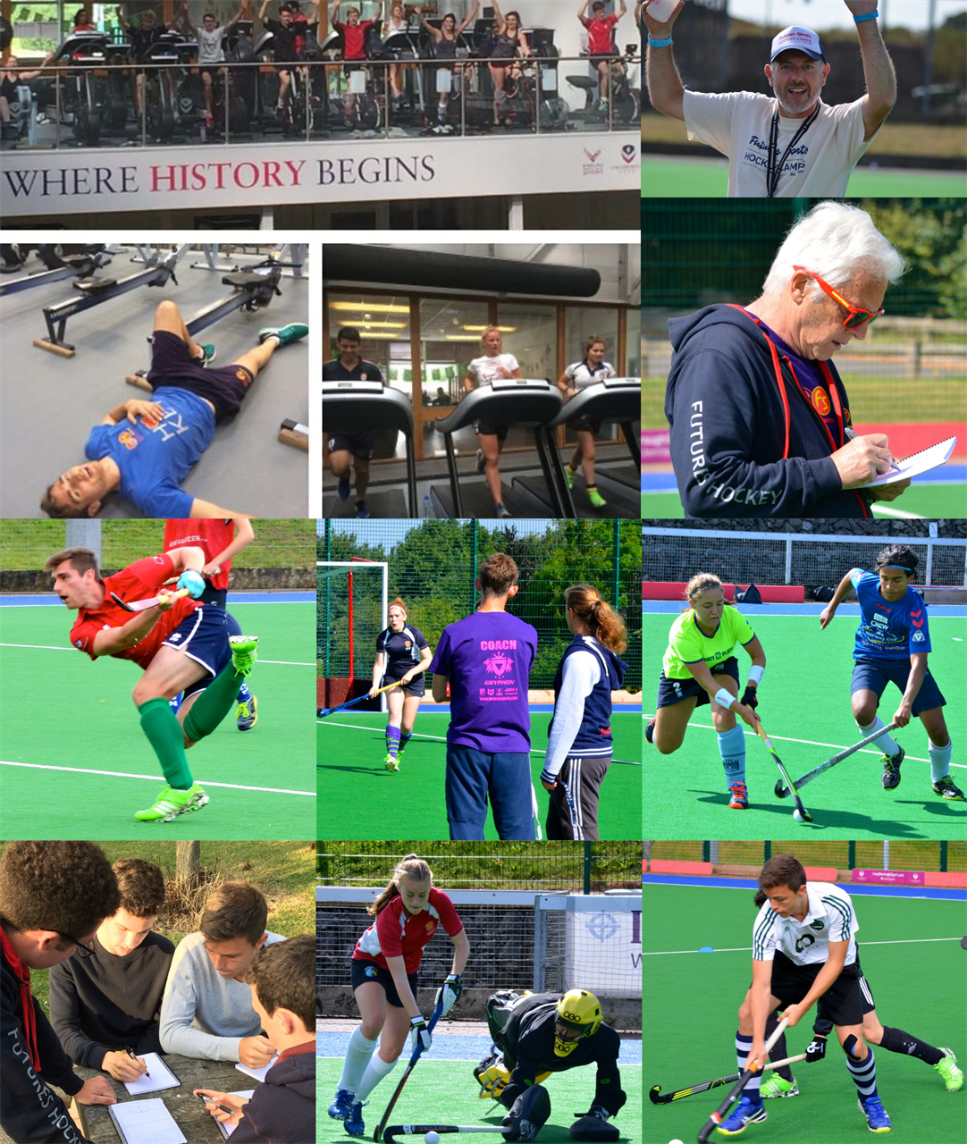 Elite residential hockey camps at Bisham Abbey - the home of GB Hockey